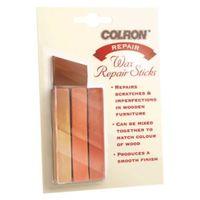 Colron Orange Red & Yellow Wax Repair Sticks