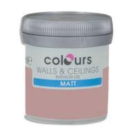 Colours Muted Rose Matt Emulsion Paint 50ml Tester Pot
