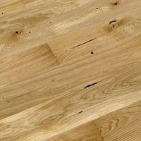 Colours Chamili Natural Oak Real Wood Top Layer Flooring Sample