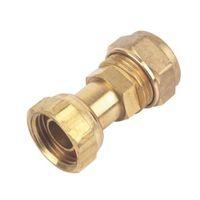 Compression Straight Tap Connector (Dia)15mm
