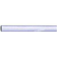 Colorail White Steel Round Tube (L)2.438m