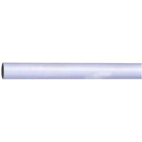 Colorail White Steel Round Tube (L)2.44m