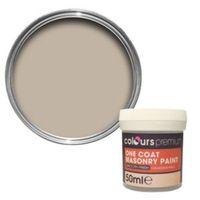 Colours Premium Sandstone Beige Matt Masonry Paint 50ml Tester Pot