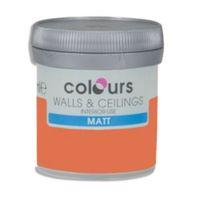 Colours Sundown Matt Emulsion Paint 50ml Tester Pot