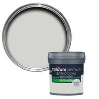 Colours Bathroom Grey Hints Soft Sheen Emulsion Paint 50ml Tester Pot