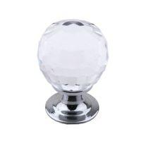 Colours Chrome Effect Cabinet Knob Pack of 6