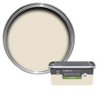 Colours Bathroom Ivory Soft Sheen Emulsion Paint 2.5L