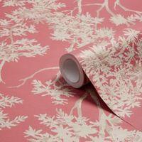 Colours Red Maple Tree Mica Wallpaper