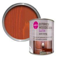 colours oak satin wood stain 750ml