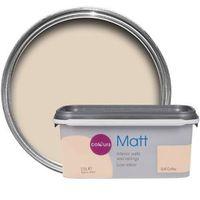 Colours Soft Coffee Matt Emulsion Paint 2.5L