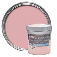 Colours Premium Powder Pink Matt Emulsion Paint 50ml Tester Pot