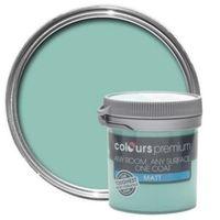 Colours Premium Sea Green Matt Emulsion Paint 50ml Tester Pot