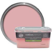 colours premium powder pink silk emulsion paint 25l