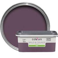 Colours Blackcurrant Silk Emulsion Paint 2.5L