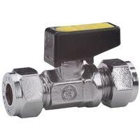 compression gas lever valve