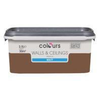 Colours Forest Floor Matt Emulsion Paint 2.5L