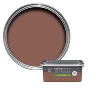 Colours Bathroom Fired Brick Soft Sheen Emulsion Paint 2.5L