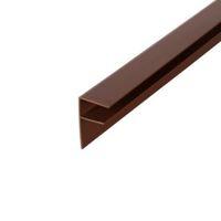 Corotherm Brown Side Flashing (W)30mm