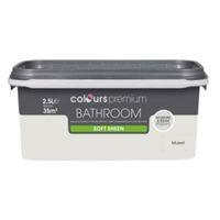 Colours Bathroom Mussel Soft Sheen Emulsion Paint 2.5L