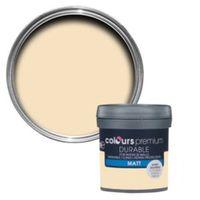 Colours Custard Cream Matt Emulsion Paint 50ml Tester Pot