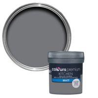 Colours Kitchen Grey Slate Matt Emulsion Paint 50ml Tester Pot