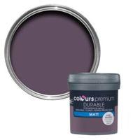 Colours Blackcurrant Matt Emulsion Paint 50ml Tester Pot