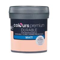 Colours Pink Sands Matt Emulsion Paint 50ml Tester Pot