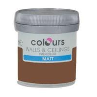 Colours Forest Floor Matt Emulsion Paint 50ml Tester Pot