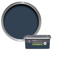 Colours Bathroom Deep Blue Sea Soft Sheen Emulsion Paint 2.5L