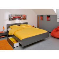 Cool Bed Frame in Grey Double