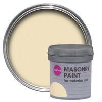 colours devon cream matt masonry paint 50ml tester pot