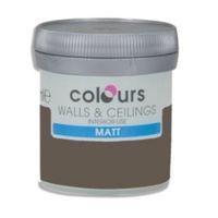 Colours Chocolate Torte Matt Emulsion Paint 50ml Tester Pot