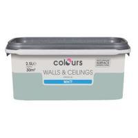 Colours Eau De Nil Matt Emulsion Paint 2.5L