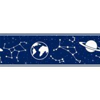 Colours Dark Blue Constellation Border