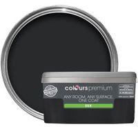 colours premium black silk emulsion paint 25l