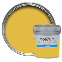 Colours Golden Rays Matt Emulsion Paint 50ml Tester Pot