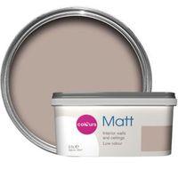 colours chocolate milkshake matt emulsion paint 25l