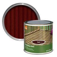 Colours Teak Matt Decking Stain 2.5L