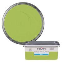 Colours Green Apple Matt Emulsion Paint 2.5L