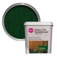 Colours Spray On Timbercare Forest Green Shed & Fence Stain 5L