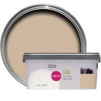 colours warm beige silk emulsion paint 25l