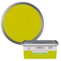 Colours Lime Silk Emulsion Paint 2.5L