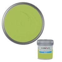 Colours Green Apple Matt Emulsion Paint 50ml Tester Pot