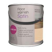 Colours Clear Satin Floor Varnish 2.5L