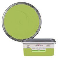 Colours Green Apple Silk Emulsion Paint 2.5L