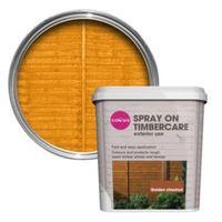 Colours Spray On Timbercare Golden Chestnut Shed & Fence Stain 5L