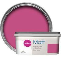 Colours Playful Pink Matt Emulsion Paint 2.5L