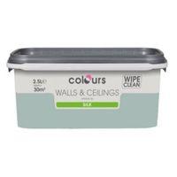 Colours Eau De Nil Silk Emulsion Paint 2.5L