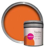 Colours Orange Matt Emulsion Paint 50ml Tester Pot