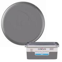 Colours Grey Slate Matt Emulsion Paint 2.5L